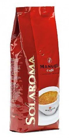 Manuel Caffe Solaroma - ganze Bohnen - 1 kg