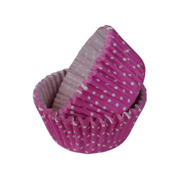 Cupcake Cases dotty pink 36 pcs. per pack
