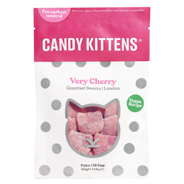 Candy Kittens Fruchtgummi Very Cherry vegan 140 g