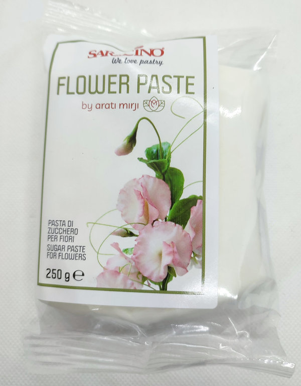 Saracino Blütenpaste Flower Paste weiß 250 g