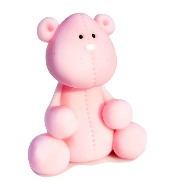 SugArtfactory Fondantfigur pink bear - rosa Bär 50 g
